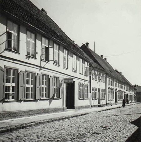 Wollenweberstraße um 1900