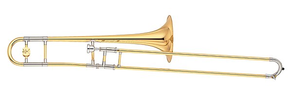 A tenor trombone