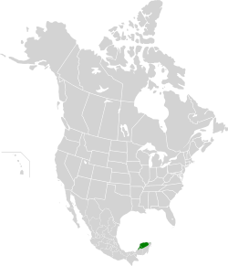 Yucatan Kuru Ormanlar map.svg