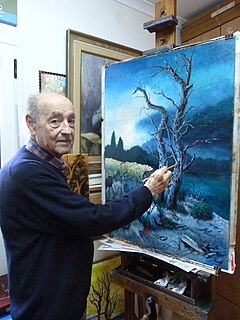 Zeev Kun Israeli painter of Hungarian origin (born 1930)