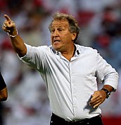 Zico, Goa's first head coach led them to the finals in the 2015 Indian Super League season. Zico 2012 2.jpg