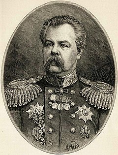 Teniente general Pavel Dmitrievich Zotov