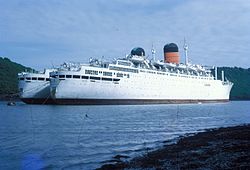 Hung up as Carmania in the River Fal