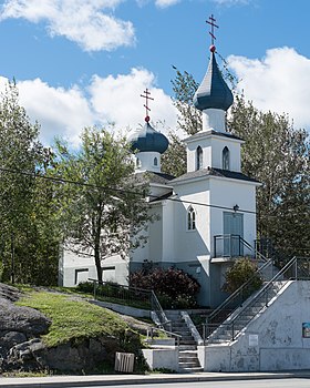 A Saint-Georges Rouyn-Noranda-templom cikk illusztráló képe