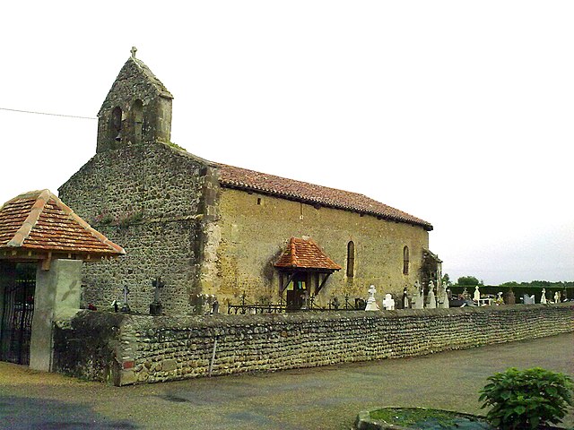 File:Église de Sarron (Landes).jpg