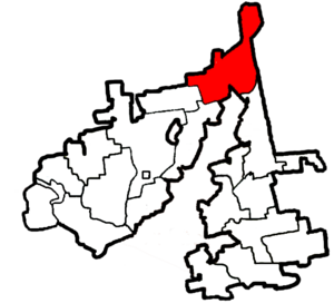 Червоненский сельский совет на карте