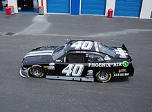 The Phoenix Air-sponsored No. 40 car, driven by Carl Long -40 car Talladega.jpg