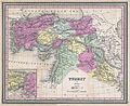 1853 Mitchell Map of Turkey in Asia ( Palestine, Syria, Iraq, Turkey ) - Geographicus - TurkeyAsia-mitchell-1850.jpg