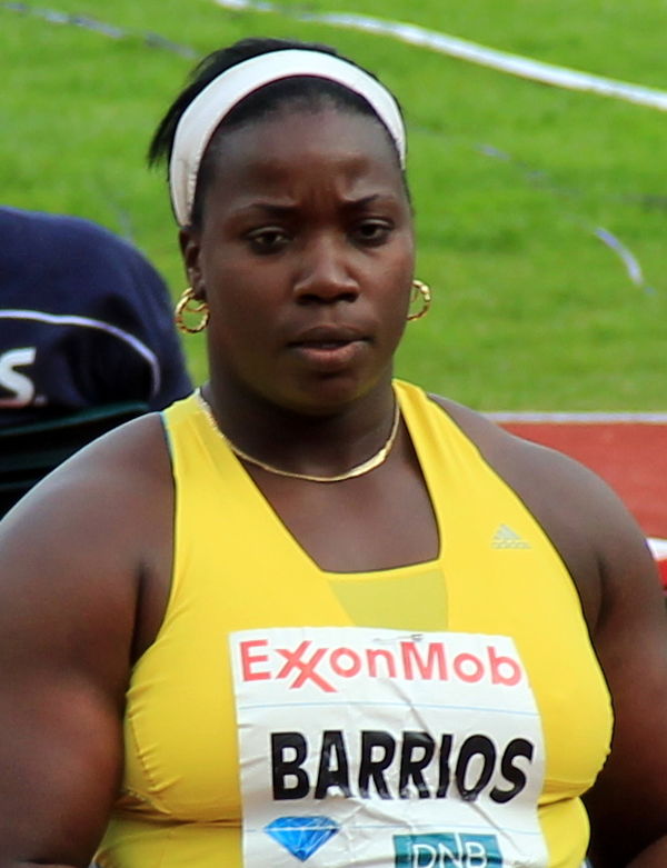 Barrios at the 2012 Bislett Games