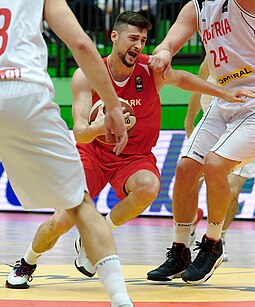 Darko Jukic won the award in 2013 20160907 FIBA-Basketball EM-Qualifikation, Osterreich - Danemark 7997.jpg