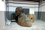 Statue in the basement of the Polish United Workers Party's House in Warsaw, 2011 A-Lenin.jpg