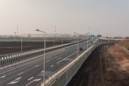 A1 motorway Sebeș – Orăștie segment, Romania.
