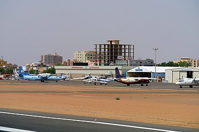 Ocupación del Aeropuerto Internacional de Jartum por las RSF