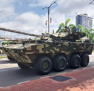 <span class="mw-page-title-main">DefTech AV8</span> Malaysian armoured combat vehicle