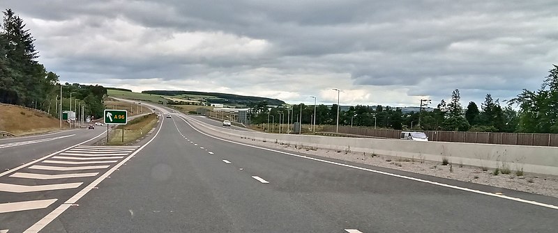 File:Aberdeen Western Peripheral Route at A96 junction (2020).jpg