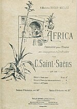 Vignette pour Africa (Saint-Saëns)
