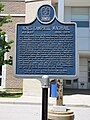 Commemorative plaque honoring Agnes Macphail, on the grounds of Owen Sound Collegiate and Vocational Institute (the high school she attended).