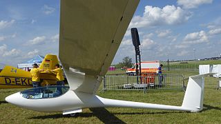 Akaflieg München Mü31 Single-seat German glider, 2017