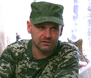 Aleksey Mozgovoy discusses military matters, Aug 7, 2014.jpg