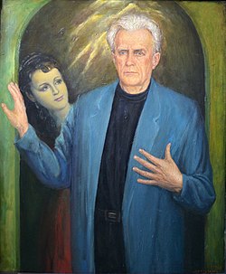 Аляксей Кузьміч. Партрэт народнага артыста CCCР Мікалая Яроменкі, 1996 год.