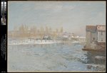 Alfred Sisley - The Loing and the Mills of Moret, Snow Effect - 1955.545 - Clark Art Institute.tiff