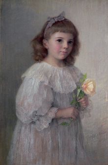 Alice Brown Chittenden, Miriam Chittenden (1887-1969), pastels, 22 3/4” x 32 3/4”, 1893