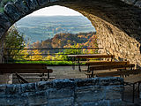 Deutsch: Gewölbe auf der Burgruine Altenstein English: Vault on the ruined castle Altenstein