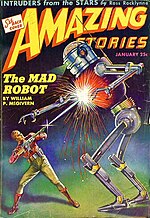 Amazing Stories cover image for January 1944