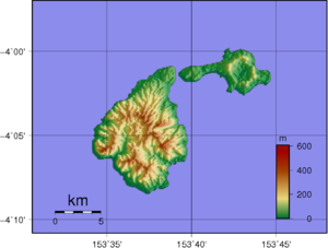 Το Αμπίτλ στον χάρτη της Παπούας