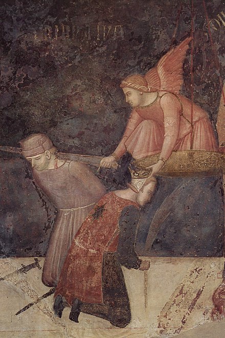 A fresco by Ambrogio Lorenzetti
