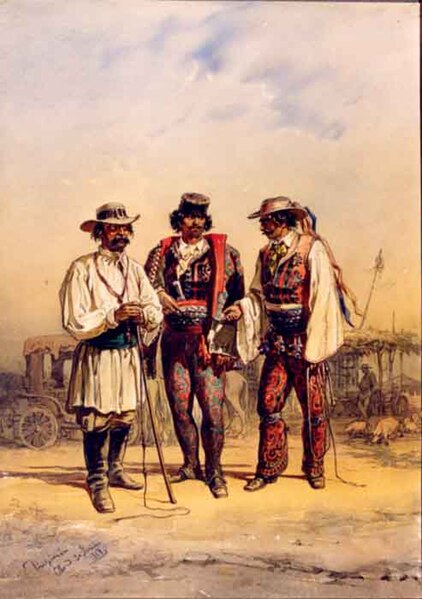 File:Amedeo Preziosi, Surugii din Obor (Coachmen of Obor, 1868).jpg