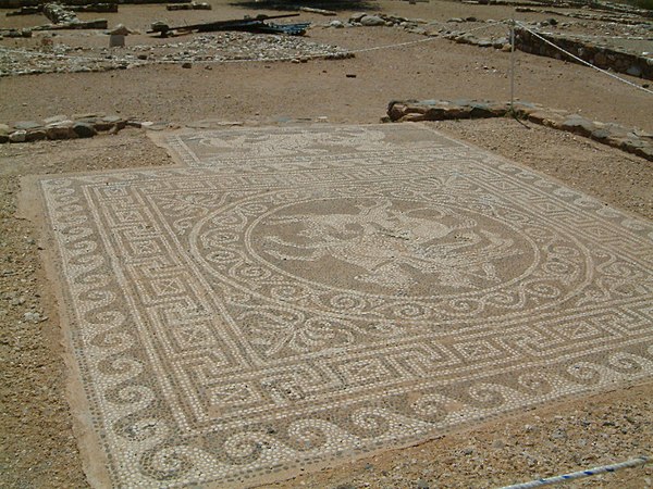 Olynthian floor mosaic