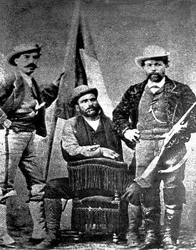 Antonio Gálvez Arce és testvérei fegyverben a cartagenai felkelés idején.