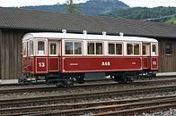 Von der Altstätten-Gais-Bahn stammender C 13 in Appenzell