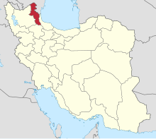 Ardabil in Iran.svg