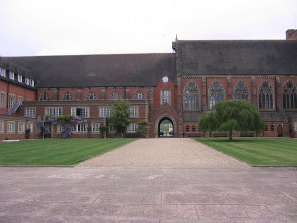 Ardingly College, where Terry-Thomas engaged in amateur dramatics.