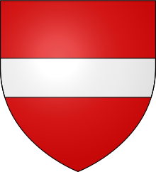 Coat of arms of the Counts of Louvain Armoiries de Vianden 3.svg