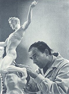 Arno Breker German sculptor, a favorite of Adolf Hitler