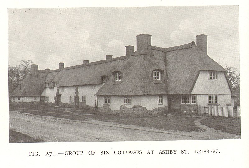 File:Ashby St Ledgers Cottages Lutyens Houses and Gardens 1913 Page205.jpg