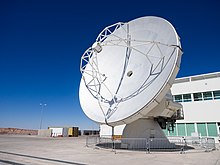 Moon Over 12-meter ALMA Telescopes – National Radio Astronomy