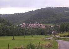 The approach to the village