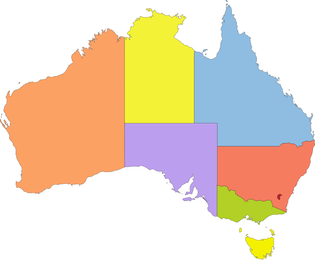 Административно-территориальное деление Австралии