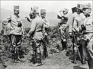 <span class="mw-page-title-main">Balkanstreitkräfte</span> Austro-Hungarian forces responsible for the offensive against Serbia of 1914