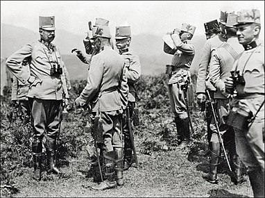 Ofițeri ai statului-major general austro-ungar (cca. 1914)