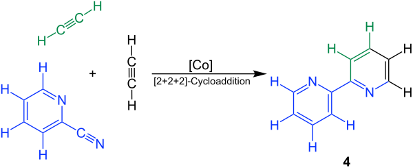 Synthese des zweikernigen Pyridinderivates 2,2'-Bipyridin