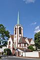evangelische Gustav-Adolf-Kirche von 1902 in Bürgel