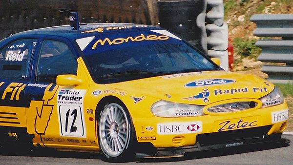 Anthony Reid finished 2nd driving a Ford Mondeo