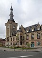 Bailleul, France.- l'Hôtel de ville et le Beffroi. Beffrois du Nord-Pas-de-Calais,France   This building is inscrit au titre des monuments historiques de la France. It is indexed in the base Mérimée, a database of architectural heritage maintained by the French Ministry of Culture, under the reference PA00107358 . brezhoneg ∙ català ∙ Deutsch ∙ English ∙ español ∙ Esperanto ∙ euskara ∙ français ∙ italiano ∙ magyar ∙ Nederlands ∙ português do Brasil ∙ português ∙ română ∙ sicilianu ∙ slovenščina ∙ suomi ∙ svenska ∙ Ελληνικά ∙ беларуская (тарашкевіца) ∙ македонски ∙ русский ∙ українська ∙ বাংলা ∙ +/−