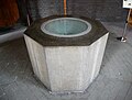 Font in the Church of Saint Paul in Bow Common, built in 1958. [399]