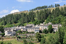 Gezicht op Barre-des-Cévennes